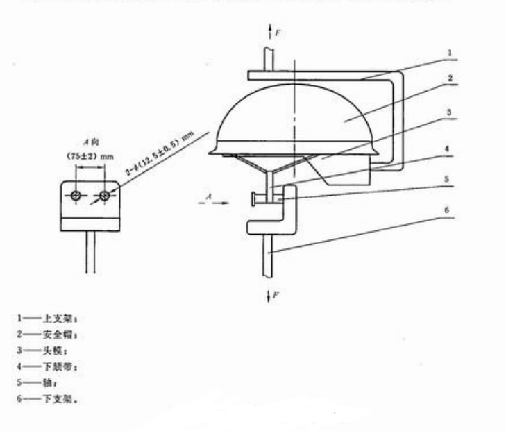 摩托車頭盔下顎帶抗拉強度試驗機